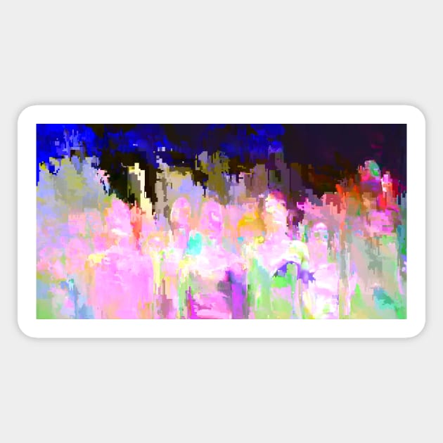 Video Glitch Art D0B Sticker by terrybain